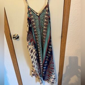 Bohemian Multicolor Maxi Dress